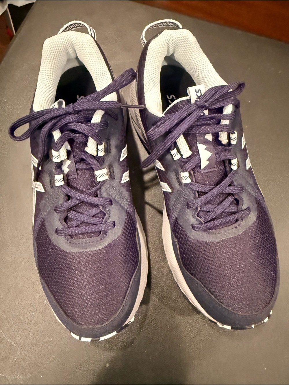 ASICS Women's Dark Purple Athletic Sneakers